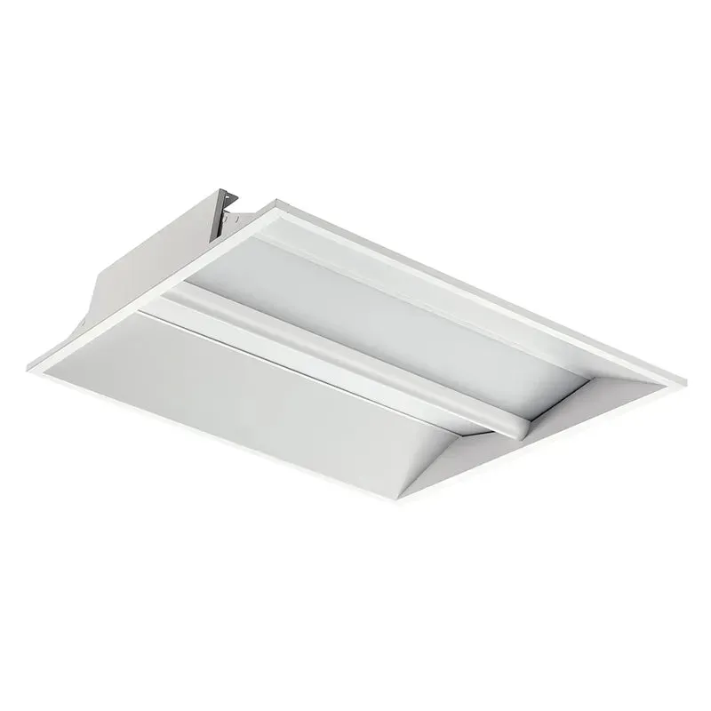 2x2 Architectural Advanced Edge-Lit Wing Design Troffer, 4140 Lumen Max, Wattage and CCT Selectable, 120-277V