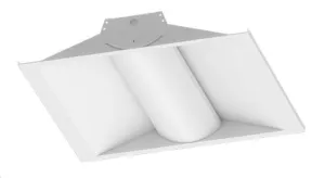2x2 Foot Volumetric Troffer, 56 Watt, 120-277V, 6843 Lumens, 3000K, 3500K, 4000K or 5000K