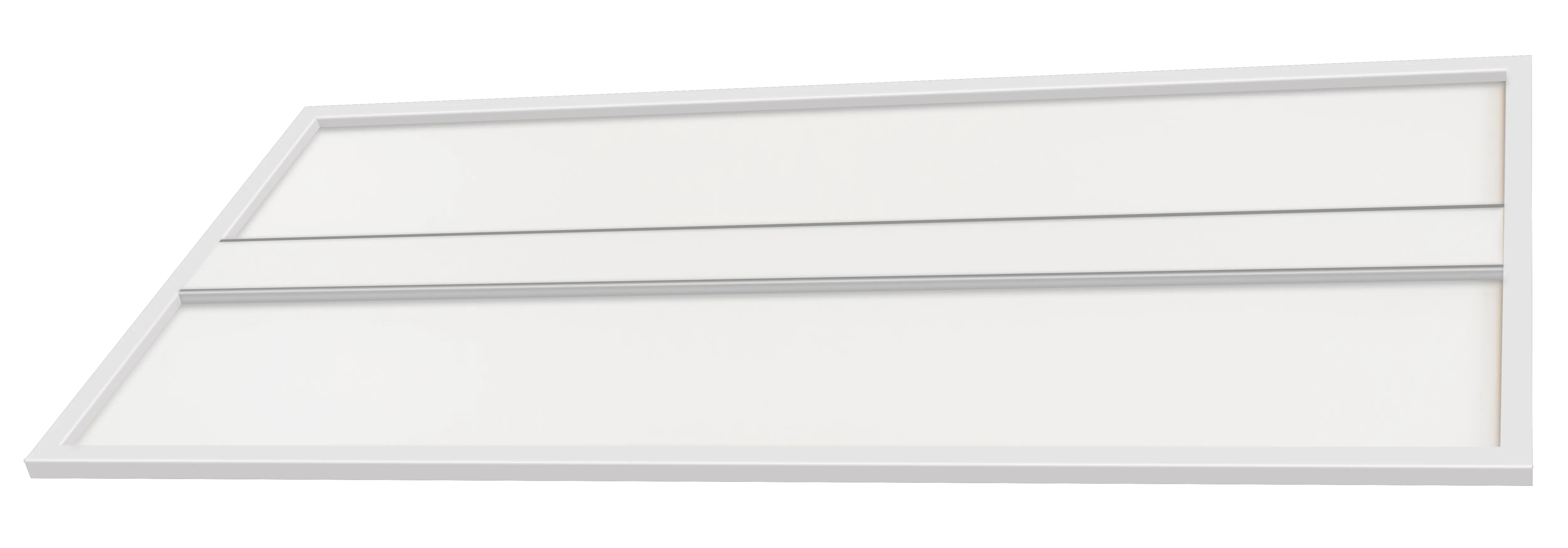 2x4 Back-Lit LED Designer Panel, 5500 Lumen Max, Wattage and CCT Selectable, Emergency Backup Option, 120-277V