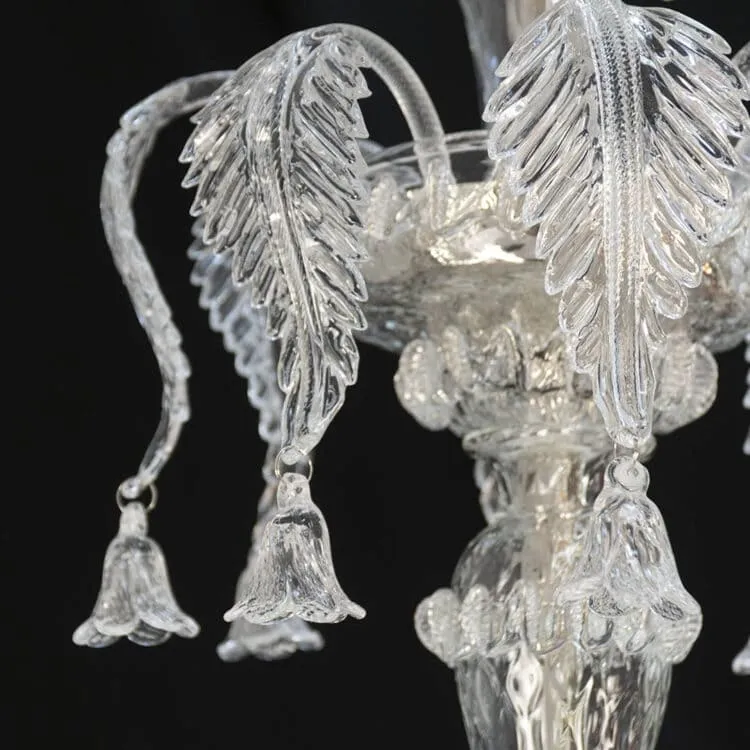 32 Light Rezzonico Style Murano Glass Chandelier