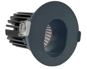 3" LED Architectural Winged Recessed Light, Slot Trim, 490 Lumens, 7 Watts, 120V, CCT Available 2700K, 3000K, 3500K, 4000K, or 5000K, Black or White