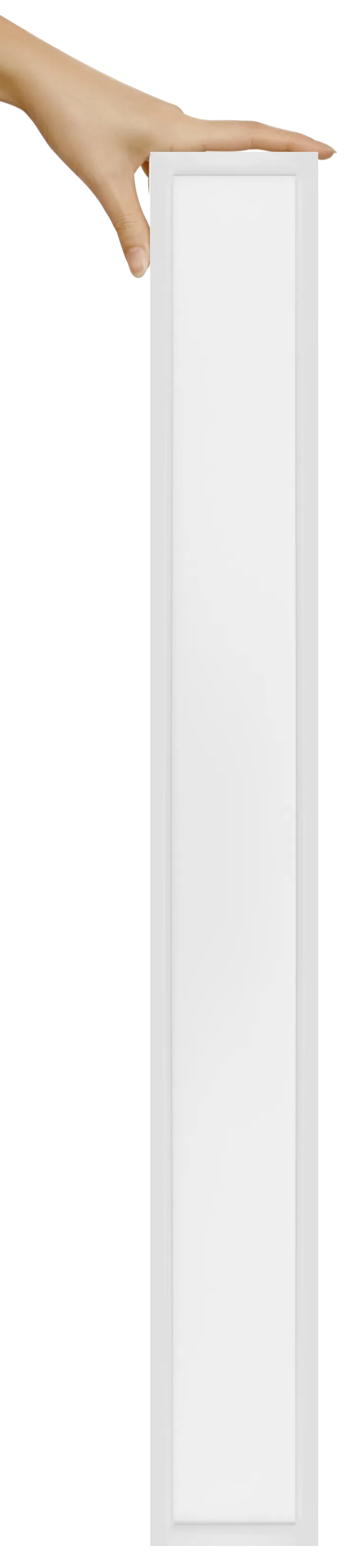4FT Slim 4" Linear Recessed Light, 3400 Lumen Max, Wattage and CCT Selectable, 110-277V