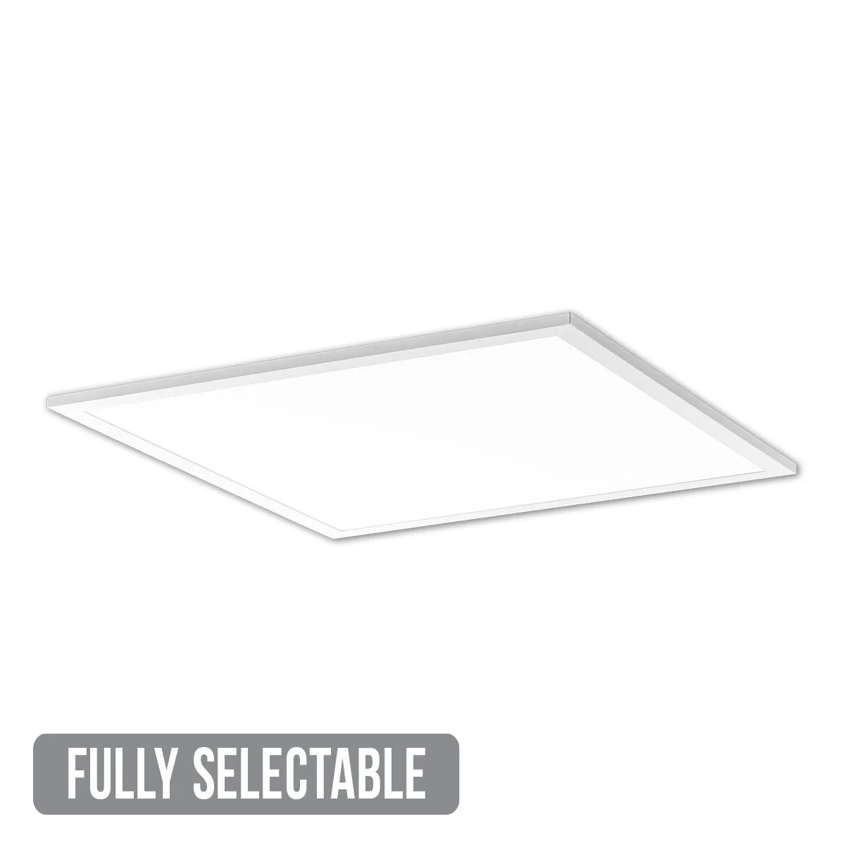 4PK 2x2 Edge Lit Flat Panel, 4,856 Lumen Max, Wattage and CCT Selectable, 120-277V