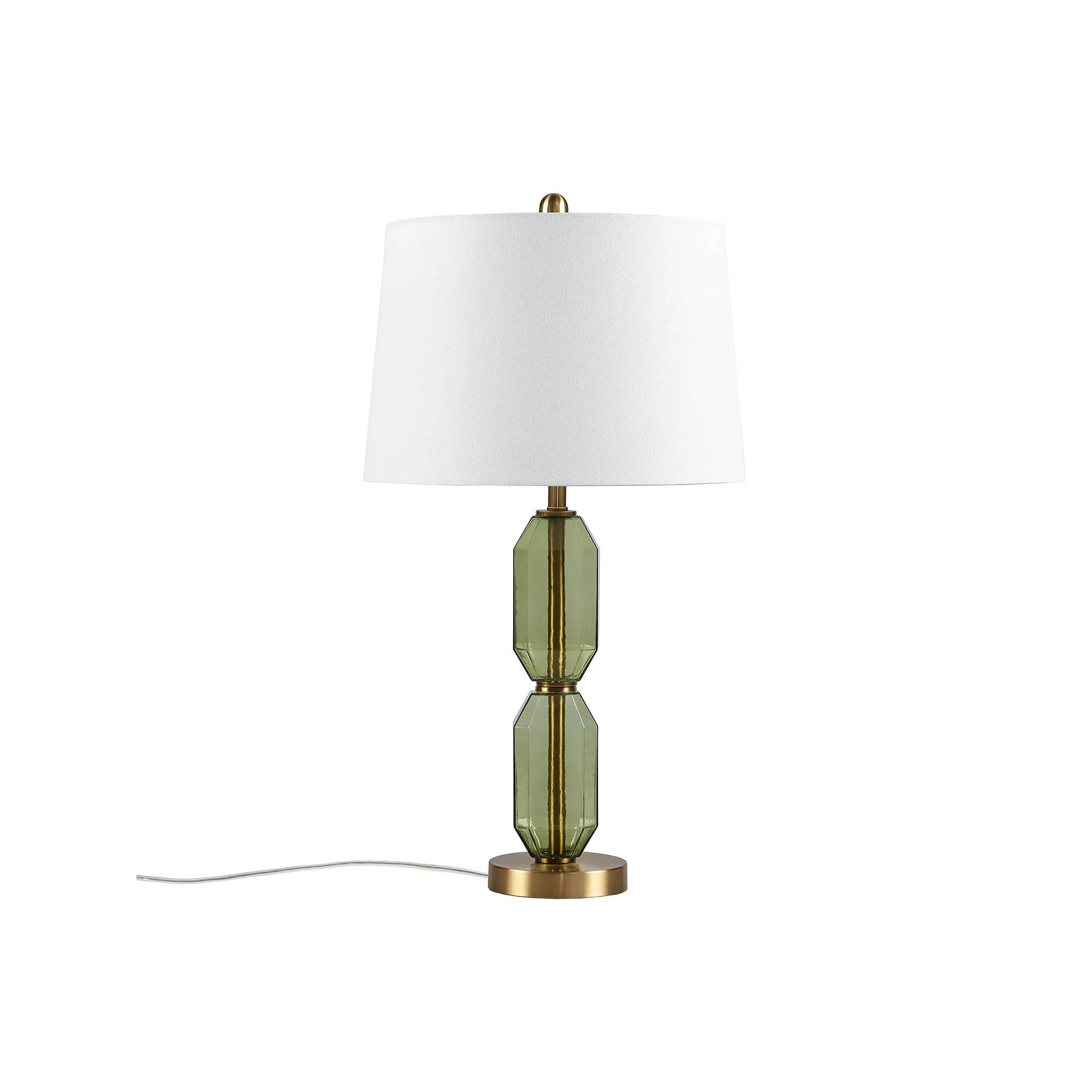510 Design 26.5 Zirconia Faceted Table Lamp - GREEN ONE SIZE