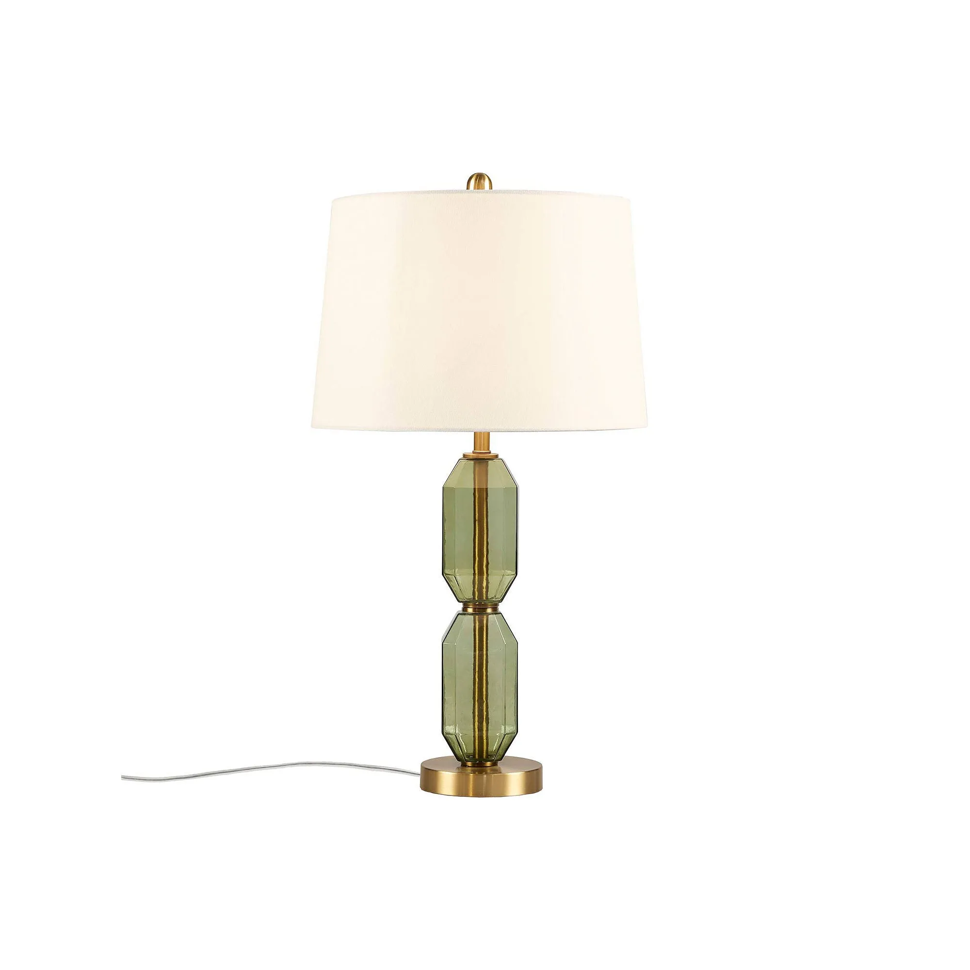 510 Design 26.5 Zirconia Faceted Table Lamp - GREEN ONE SIZE