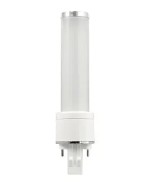 6 Watt LED CFL Replacement Lamp, GX23 2-Pin Base, CCT Selectable, 120-277V