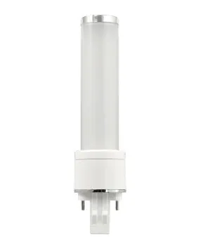 6 Watt LED CFL Replacement Lamp, GX23 2-Pin Base, CCT Selectable, 120-277V