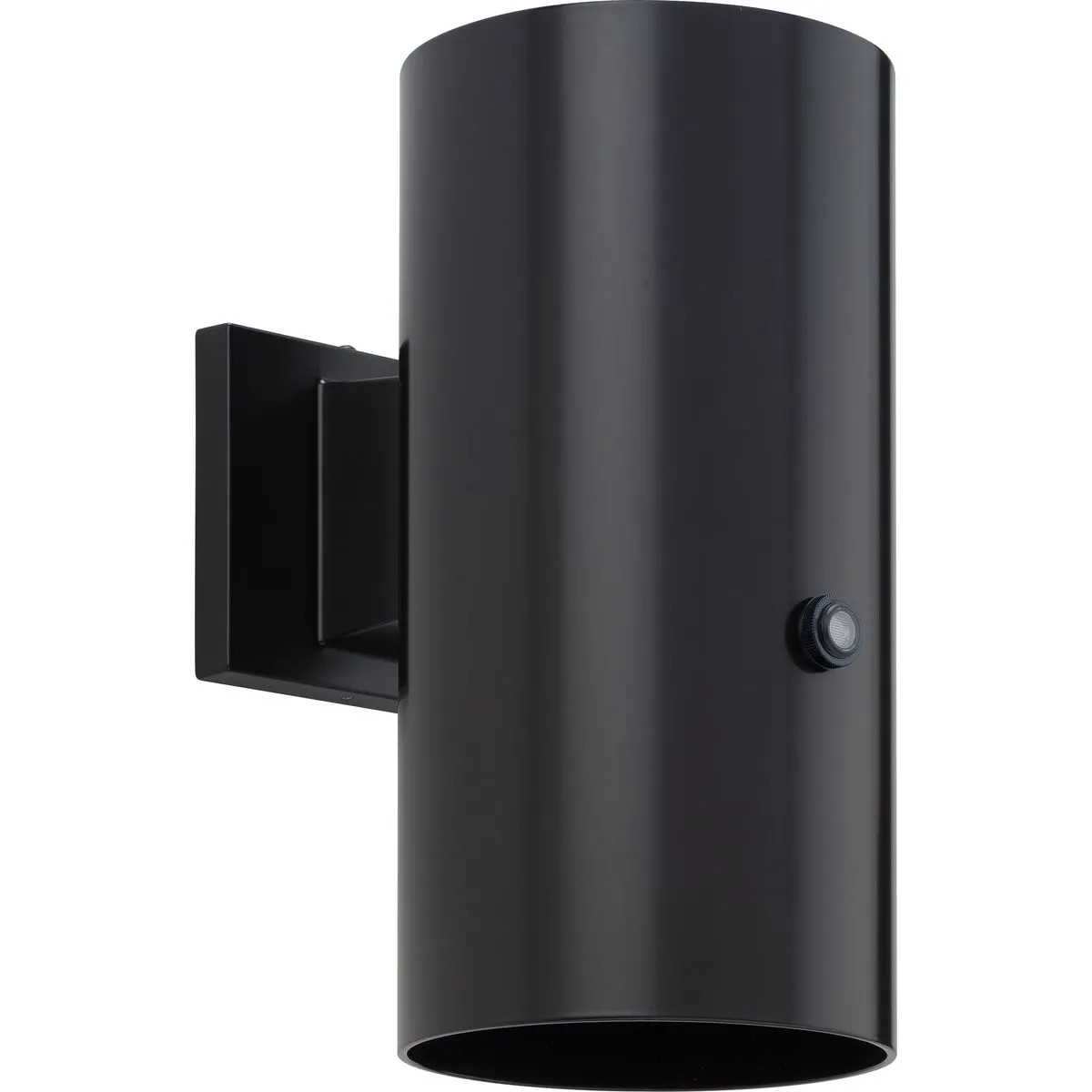 6" LED Outdoor Aluminum Wall Mount Cylinder with Photocell