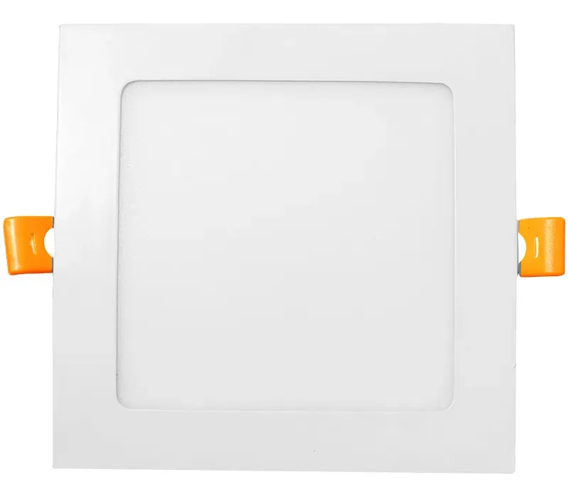 6" LED Square Ultra Slim Recessed Light, 15 Watt, CCT Selectable, 120V