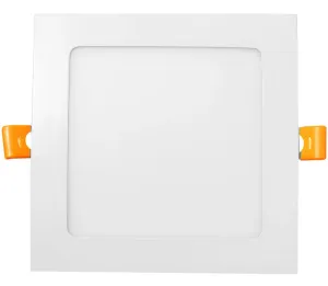 6" LED Square Ultra Slim Recessed Light, 15 Watt, CCT Selectable, 120V
