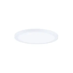 7" LED Wafer Surface Mount, 1,500 Lumens, 15W, 4000K CCT, 120-277V, White Finish
