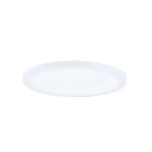 9" LED Wafer Surface Mount, 2,250 Lumens, 20W, 3000K CCT, 120-277V, 0-10V Dimming, White Finish