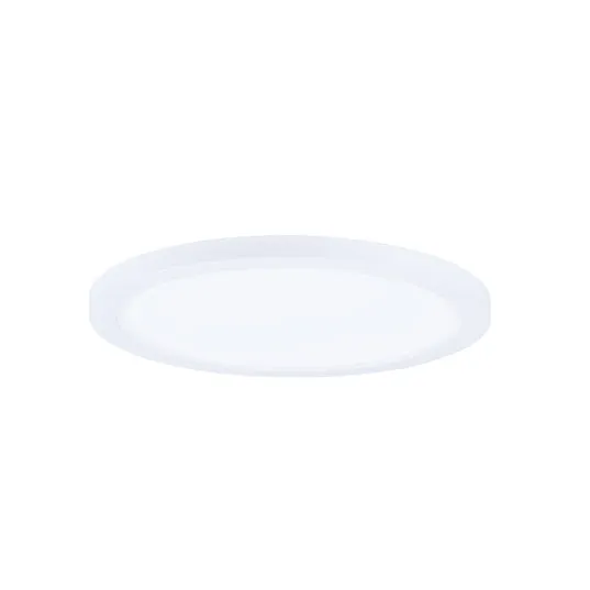 9" LED Wafer Surface Mount, 2,250 Lumens, 20W, 3000K CCT, 120-277V, 0-10V Dimming, White Finish