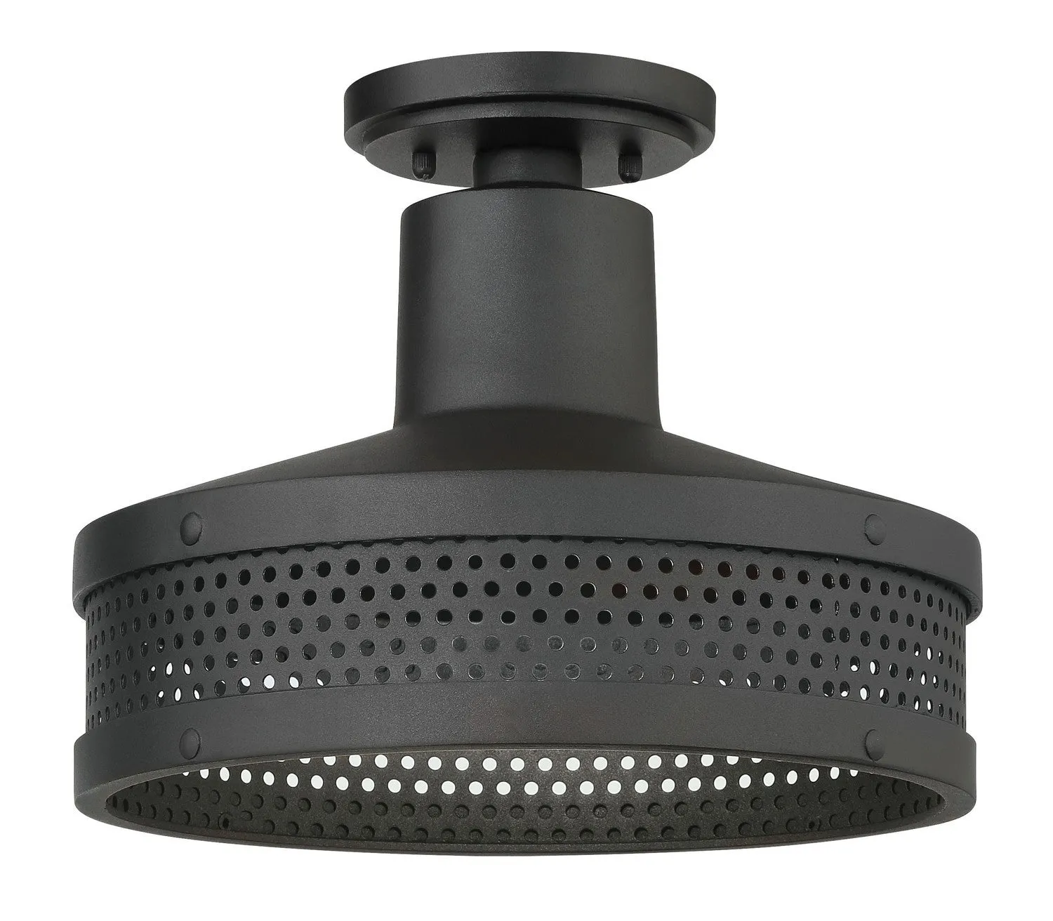 Abalone Point One Light Outdoor Flush Mount