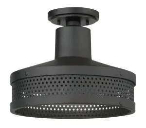 Abalone Point One Light Outdoor Flush Mount