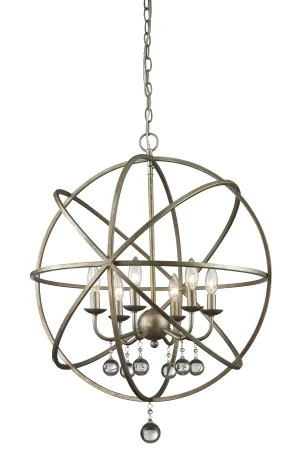 Acadia Six Light Chandelier