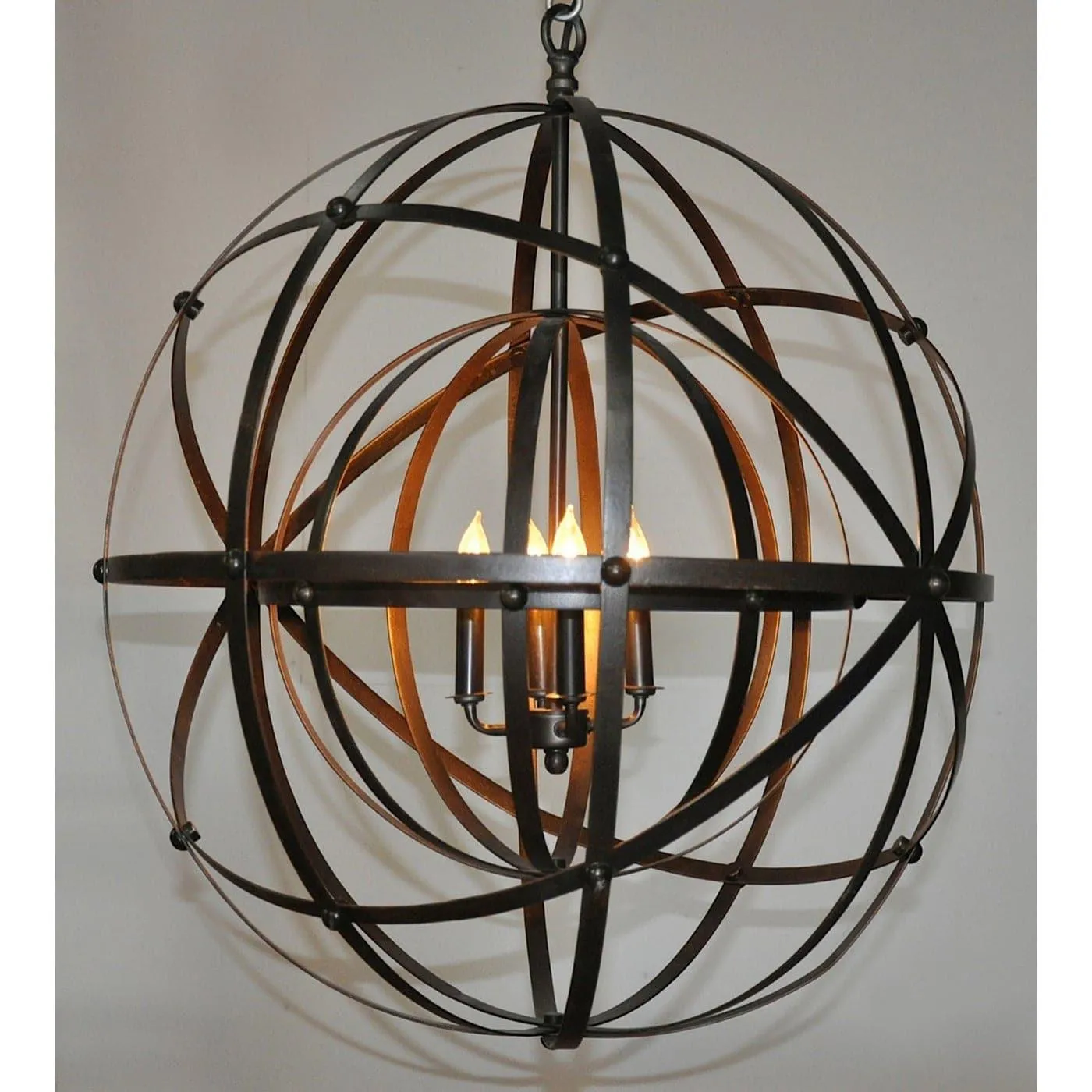 Alchemy Chandelier - Black Metal
