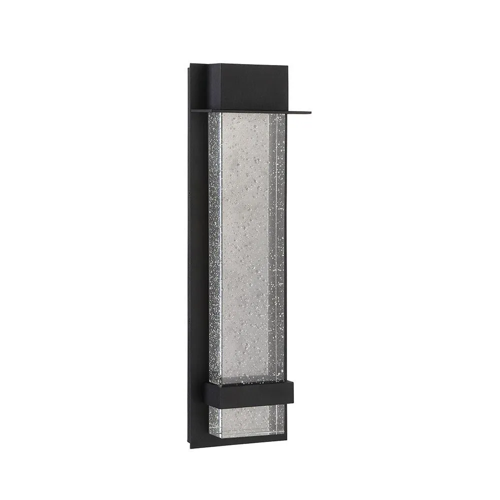 Alpine Large LED Outdoor Wall Lamp - Black