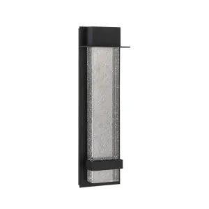 Alpine Large LED Outdoor Wall Lamp - Black