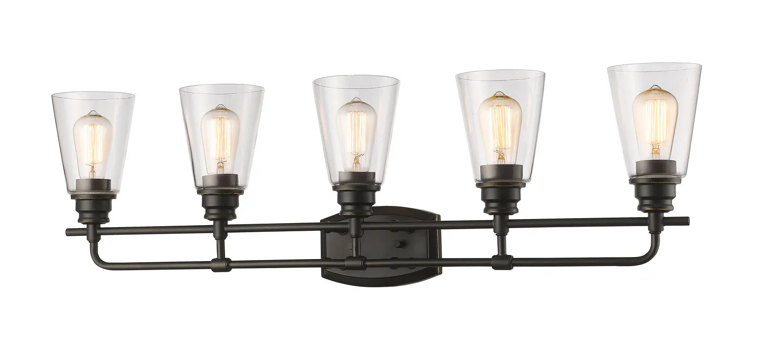 Annora Five Light Vanity