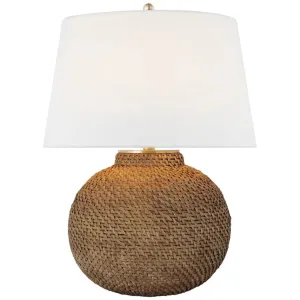 Arden Small Table Lamp - Natural Rattan