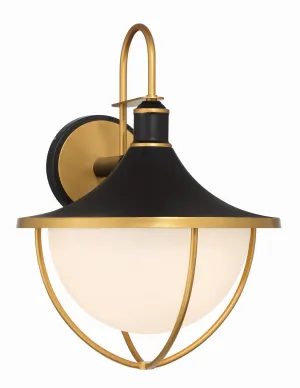 Atlas Three Light Outdoor Wall Sconce