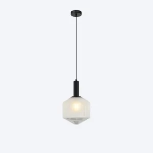 CAMILLA GLASS RIBBED PENDANT