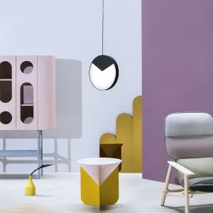 Contemporary Interchangeable Metal Ceiling Pendant