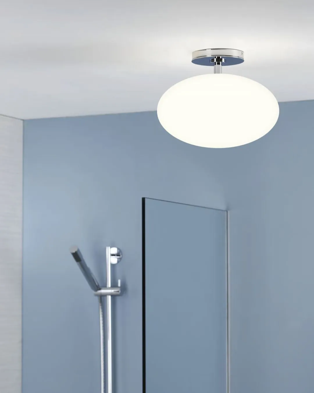 Contemporary Opal Glass Ceiling Light