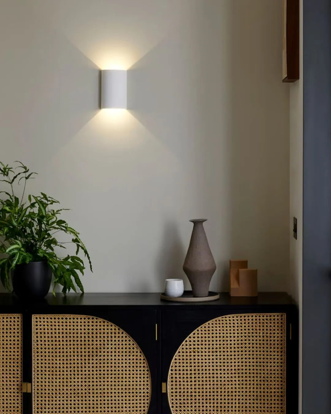 Cylindrical Up-Down Wall Light