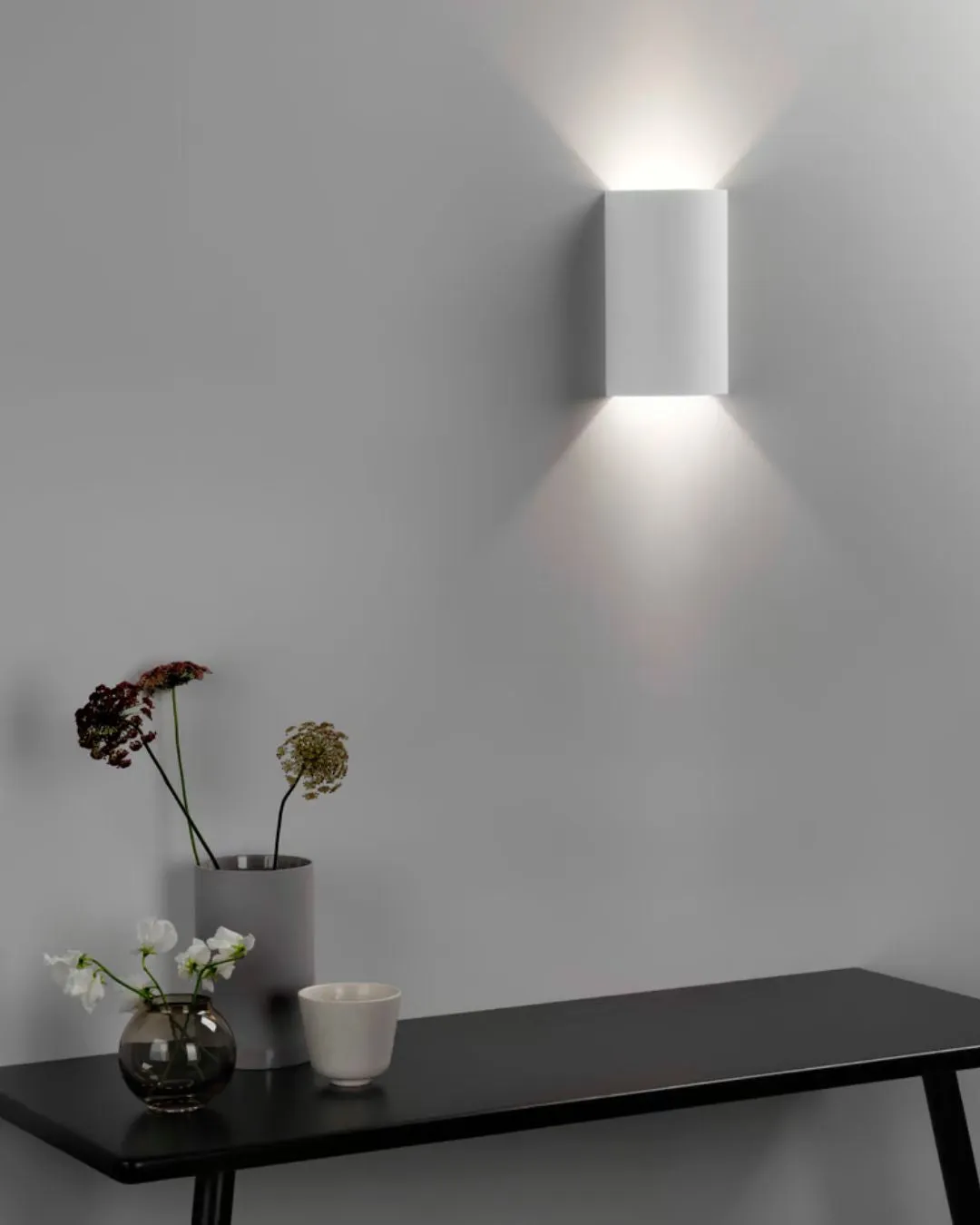 Cylindrical Up-Down Wall Light