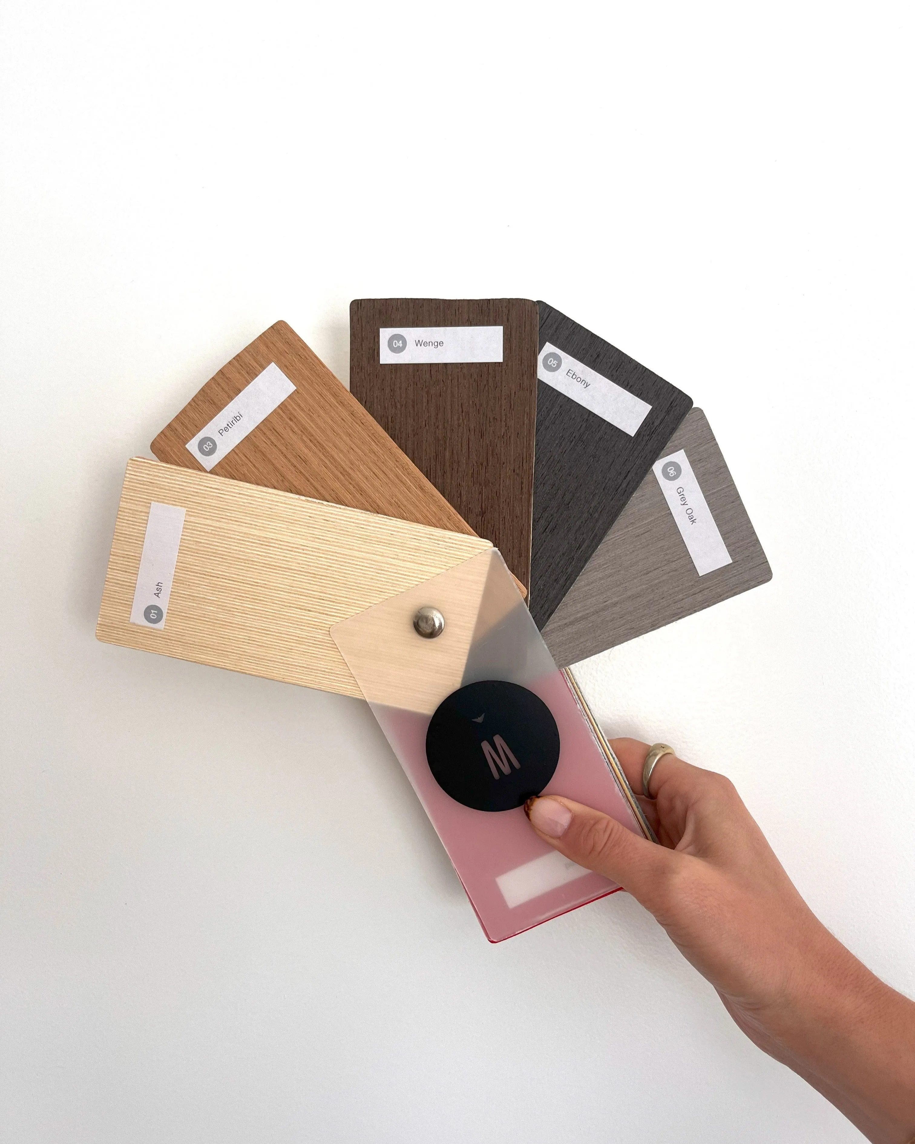 Cylindrical Wooden Wall Light
