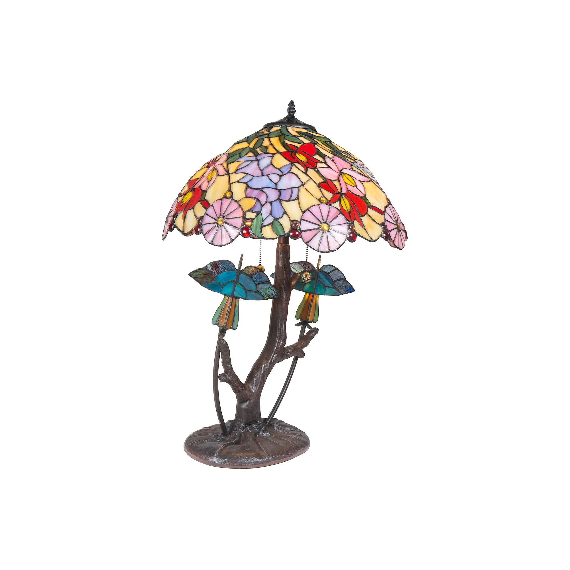 Dale Tiffany 26" Denali Tiffany Table Lamp - BEIGE ONE SIZE