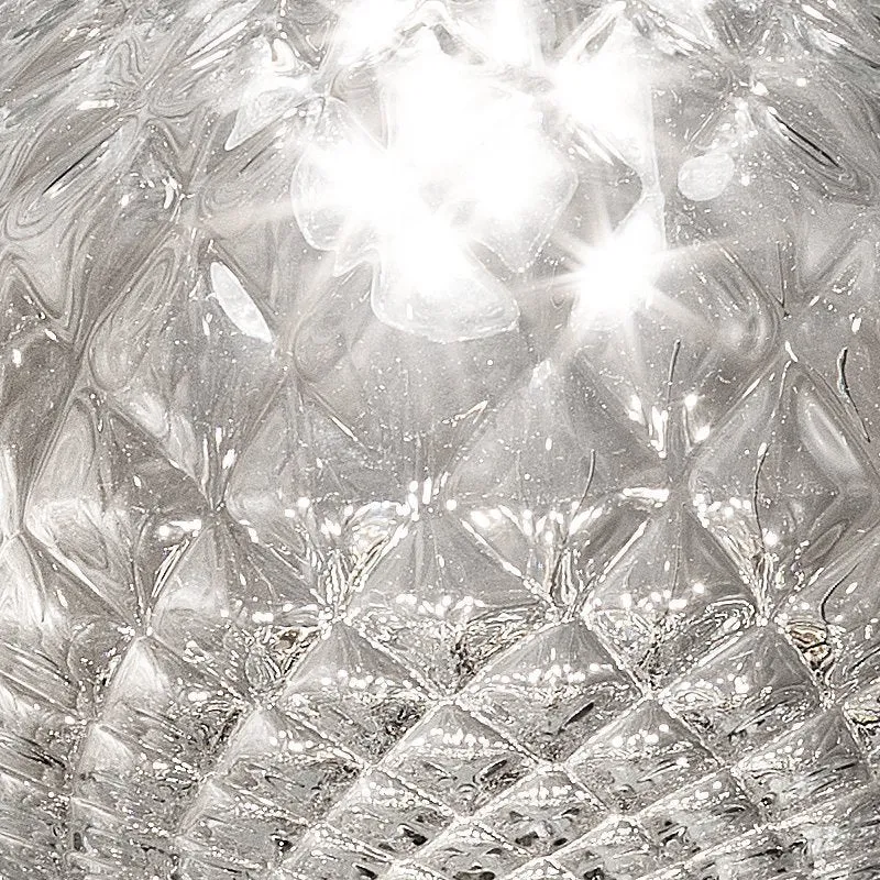 Elegant Modern Venetian Glass Ceiling Light In 3 Sizes And Colours