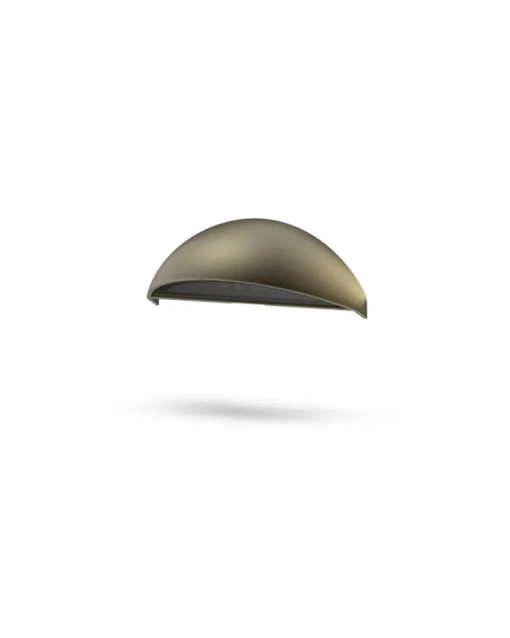 Elegant Solid Brass Curve Step Light | Assorted Finishes