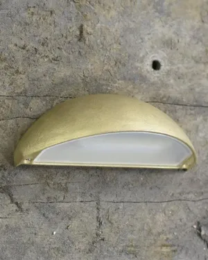 Elegant Solid Brass Curve Step Light | Assorted Finishes