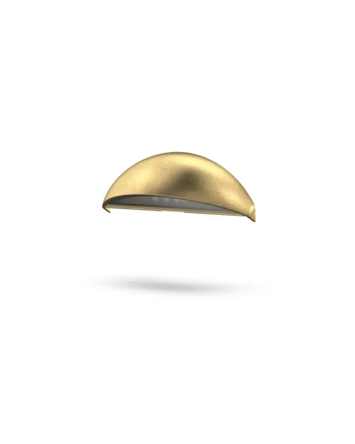 Elegant Solid Brass Curve Step Light | Assorted Finishes