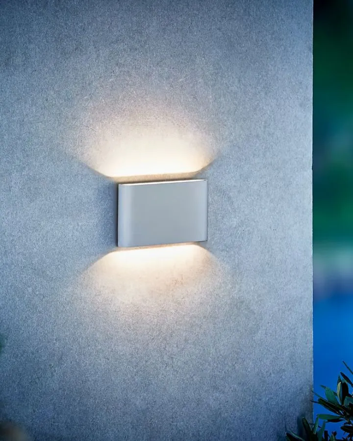 Elegant Up & Down Wall Light | Assorted Colours