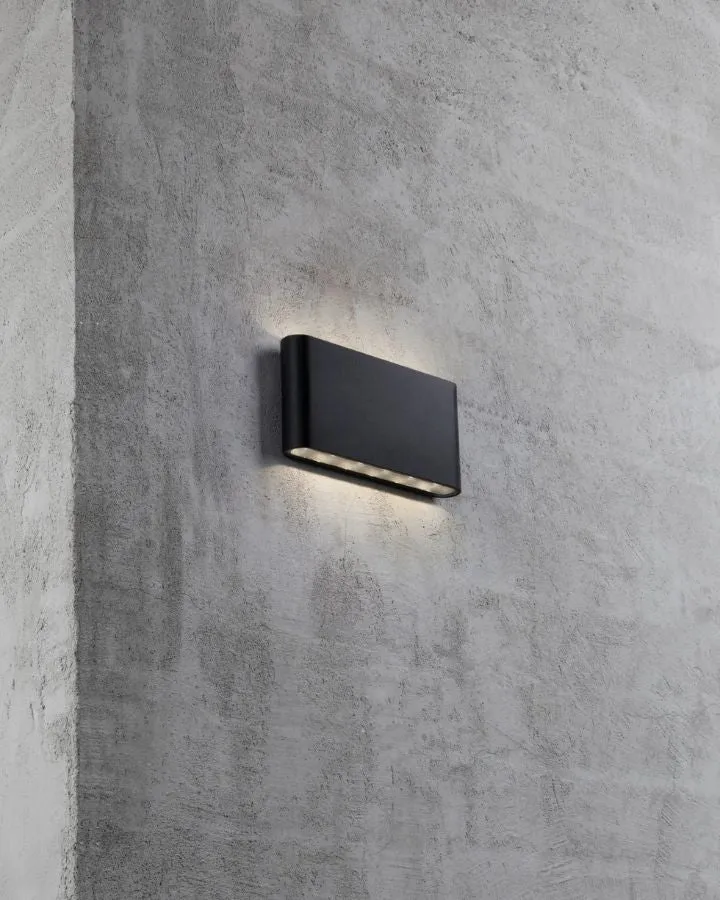 Elegant Up & Down Wall Light | Assorted Colours