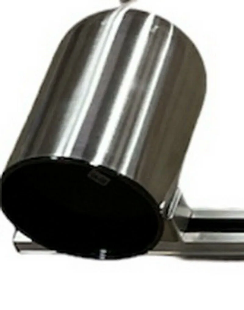 Epiphany Lighting PTH5030BN Four Light R30 Bullet Cylinder Track Kit in Brushed Nickel Finish