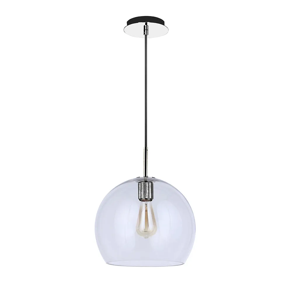 Gallagher 1 Light Pendant - Polished Nickel