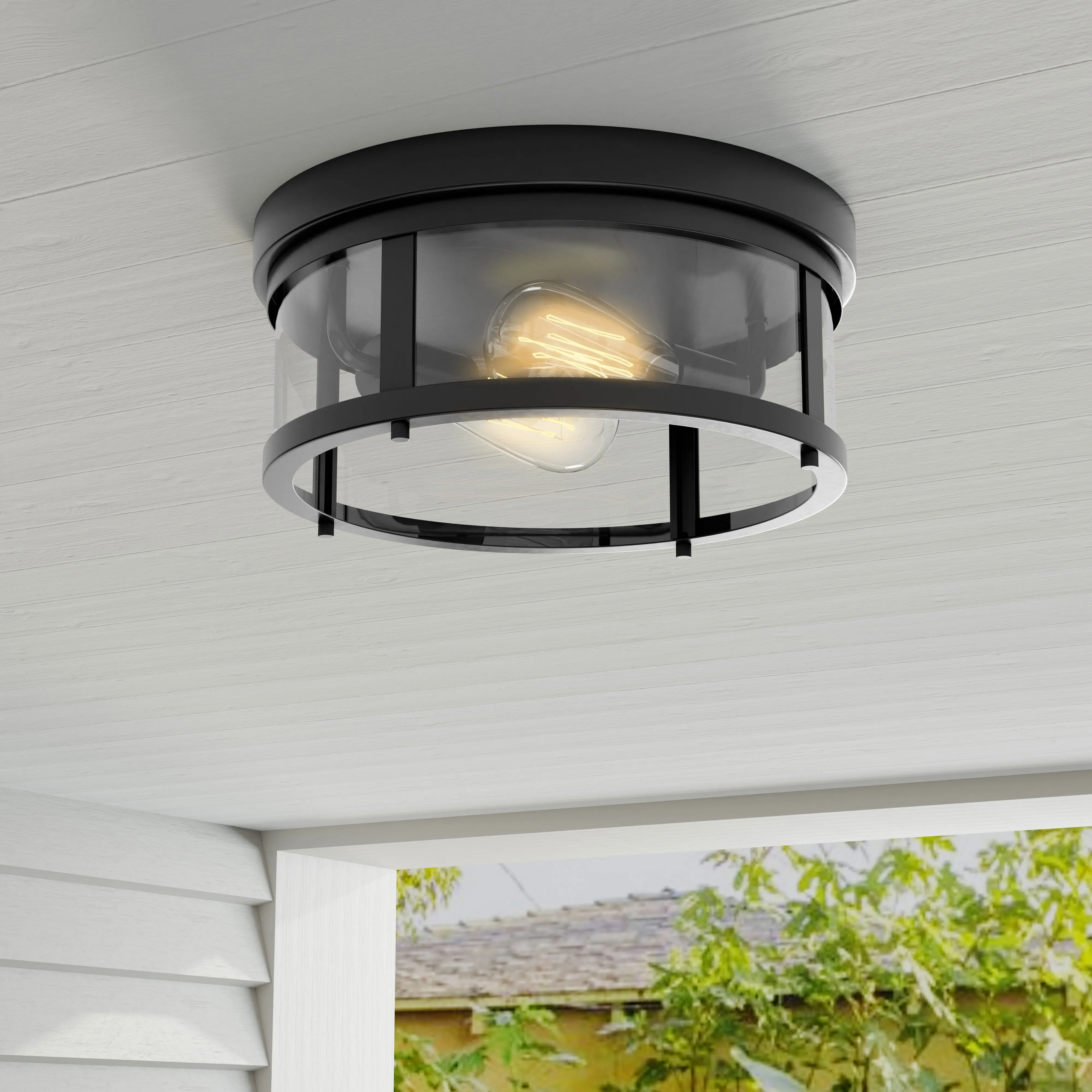 Gunther Collection 12-5/8" Flush Mount