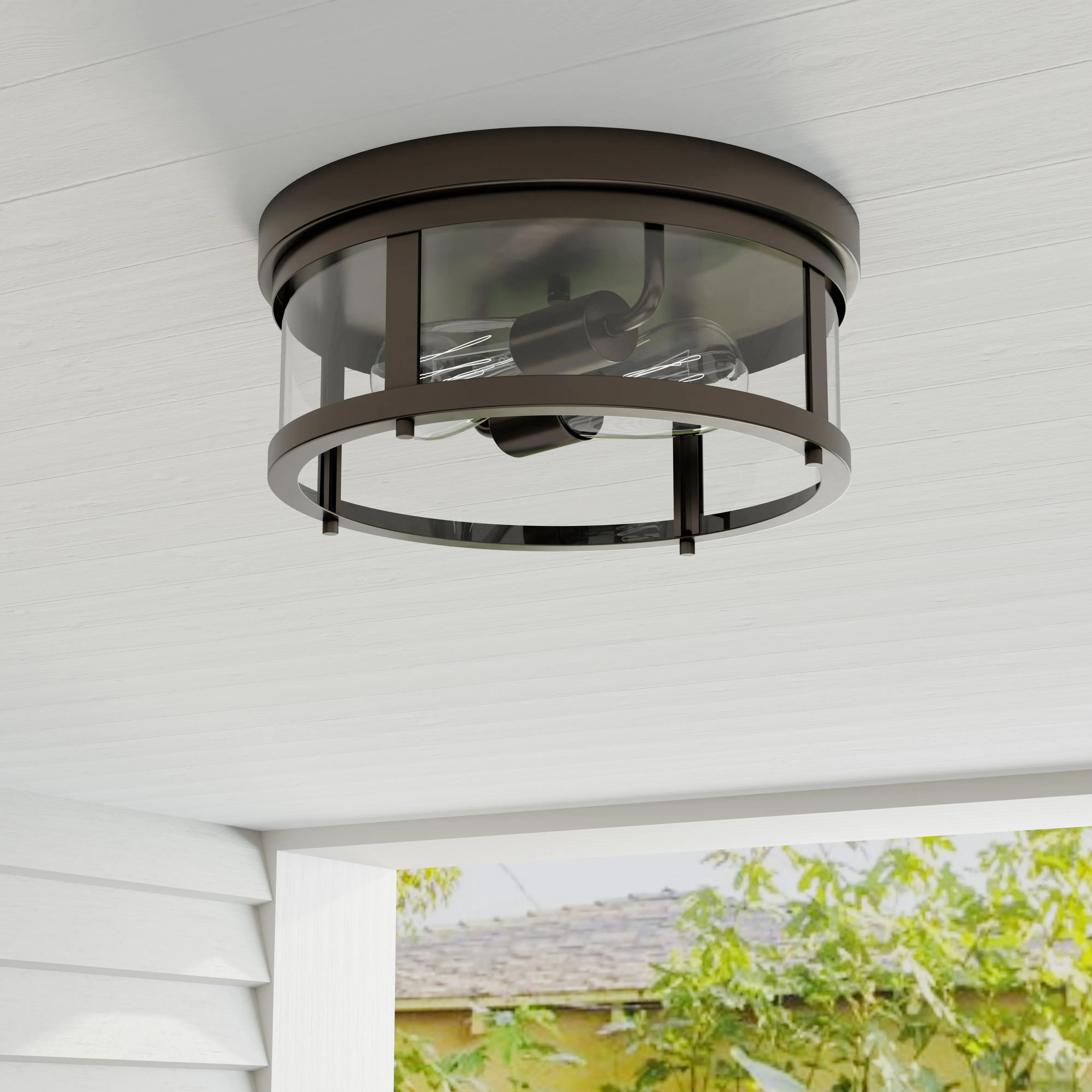 Gunther Collection 12-5/8" Flush Mount