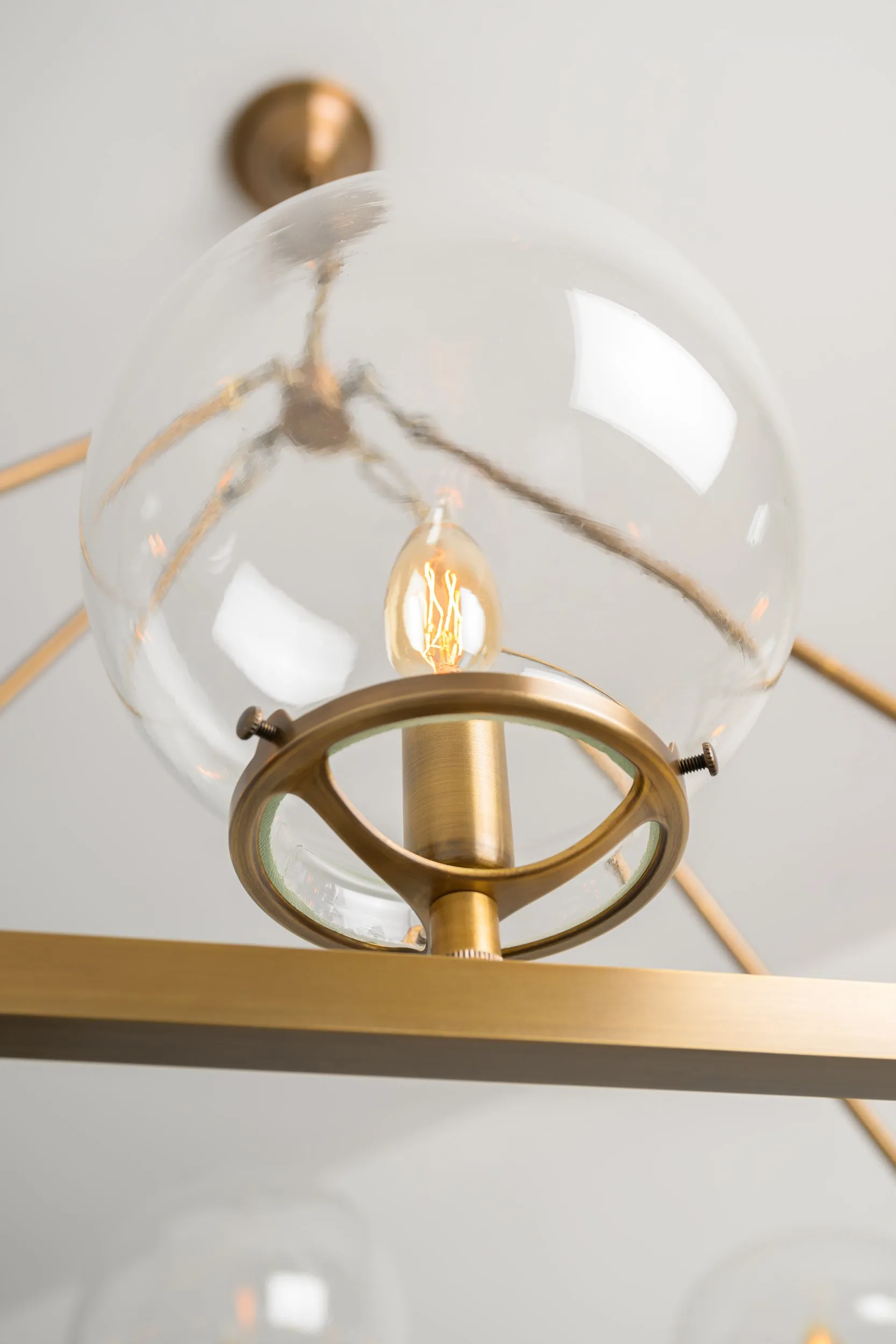 Hamilton (Clear) | Grand Oval Chandelier