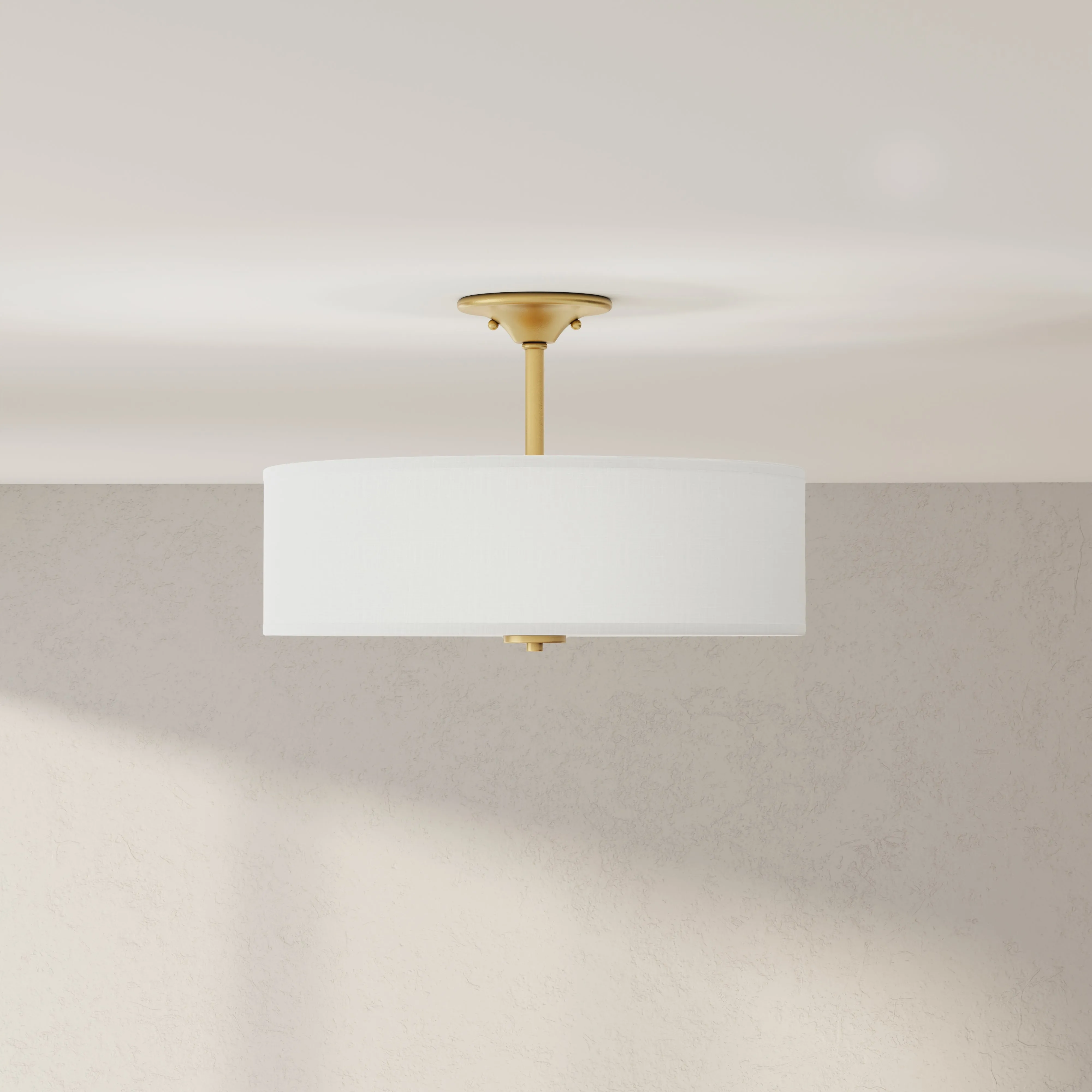Inspire Collection Three-Light 18" Semi-Flush Mount P350167