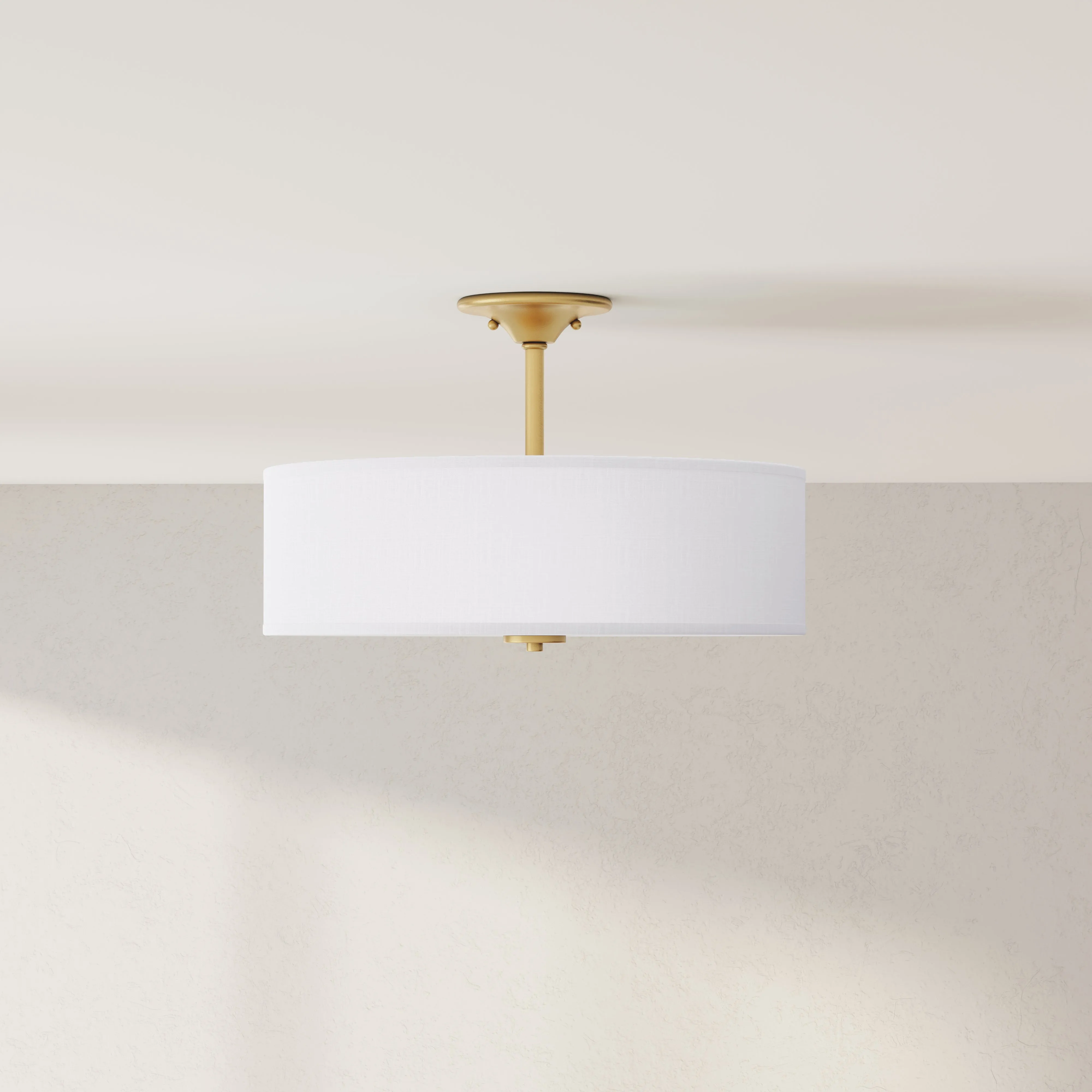Inspire Collection Three-Light 18" Semi-Flush Mount P350167