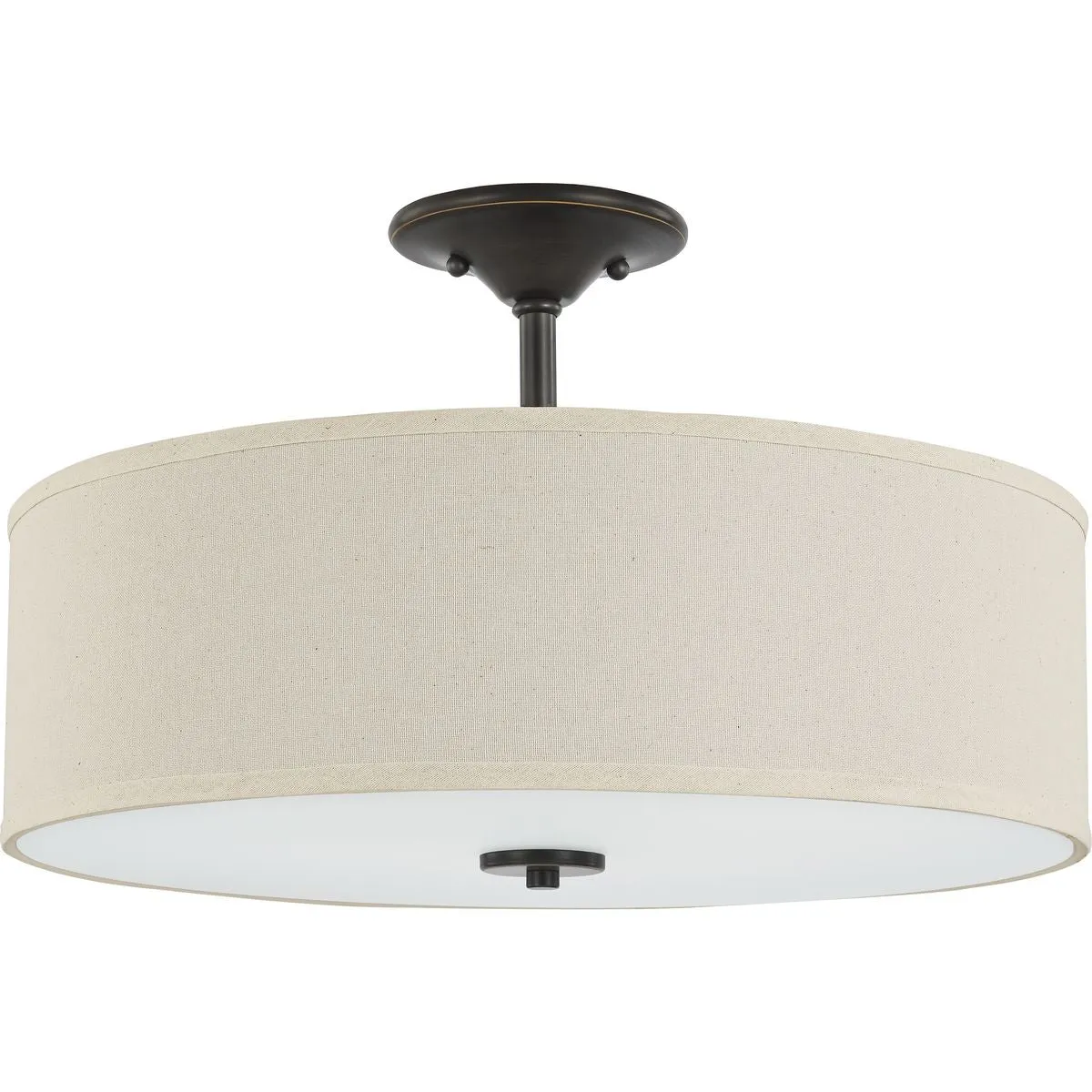 Inspire Collection Three-Light 18" Semi-Flush Mount P350168