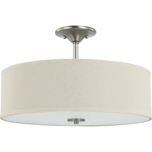 Inspire Collection Three-Light 18" Semi-Flush Mount P350168