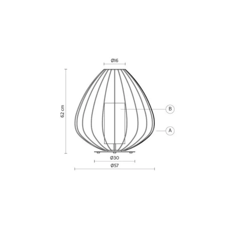 Italian Cage Exterior Lamp | Assorted Sizes