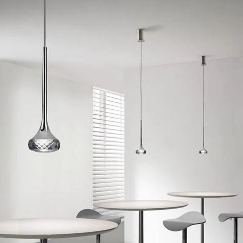 Italian Crystal Pendant Light | Assorted Colours